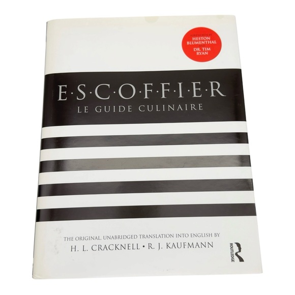 本 LE GUIDE CULINAIRE A.ESCOFFIER